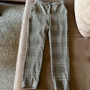 0- Express Plaid Dress Pants